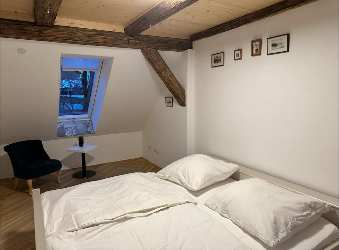 Exklusive Maisonetten Wohnung Mit Gartenzugang Augsburg Buitenkant foto