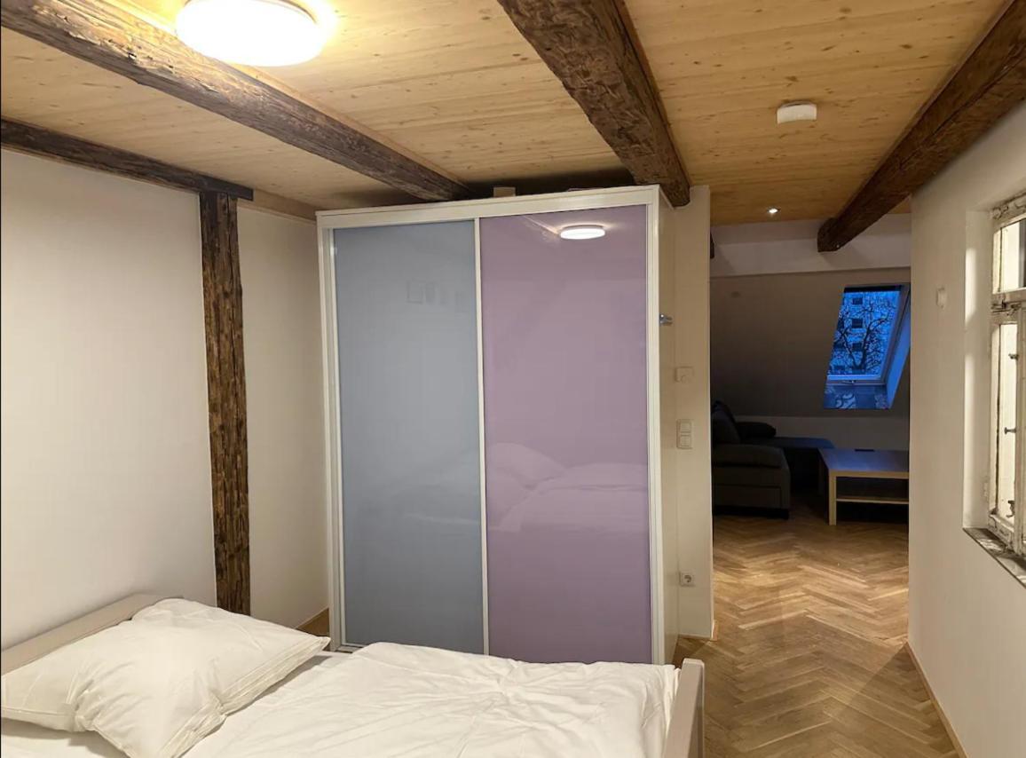 Exklusive Maisonetten Wohnung Mit Gartenzugang Augsburg Buitenkant foto