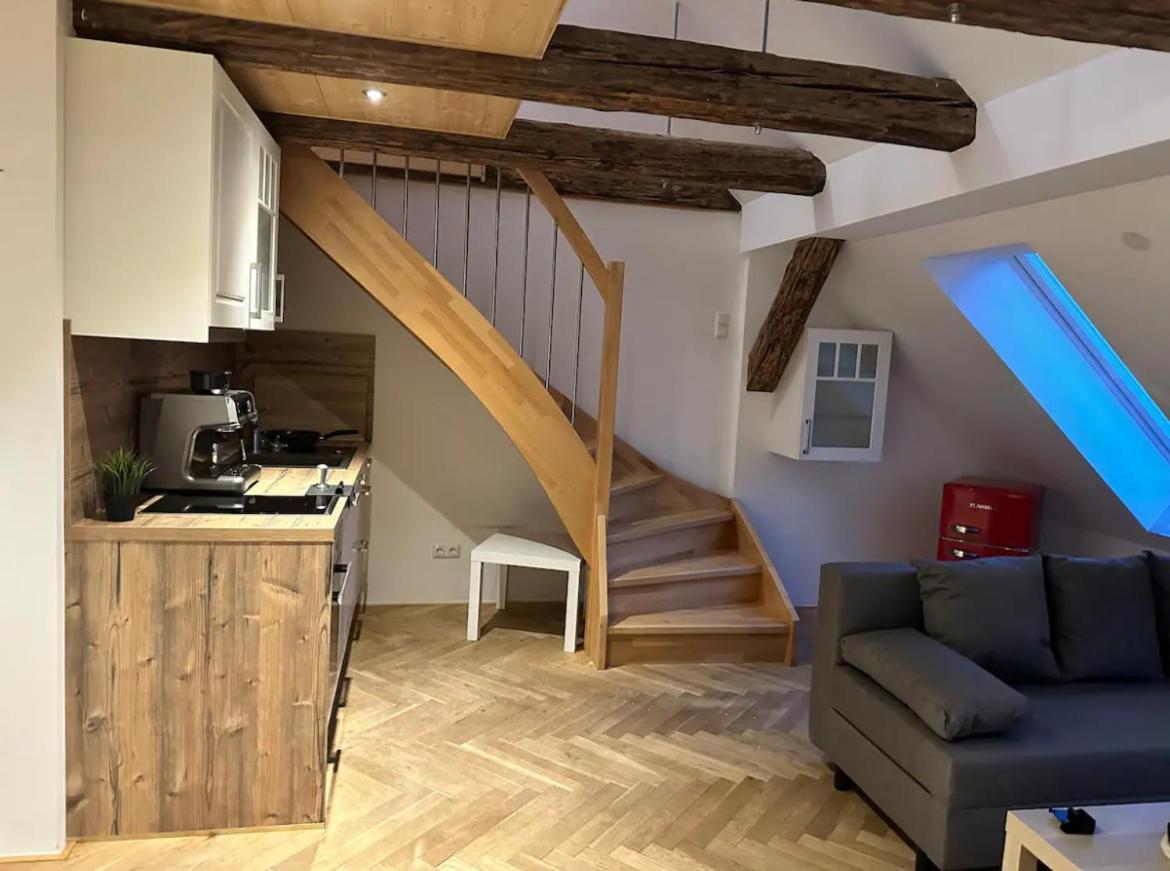 Exklusive Maisonetten Wohnung Mit Gartenzugang Augsburg Buitenkant foto